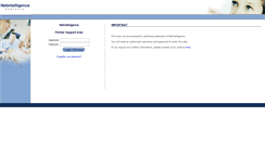 Desktop Screenshot of partners.netintelligence.com